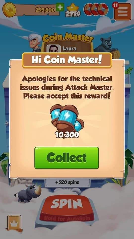 Coin Master Spin Offer